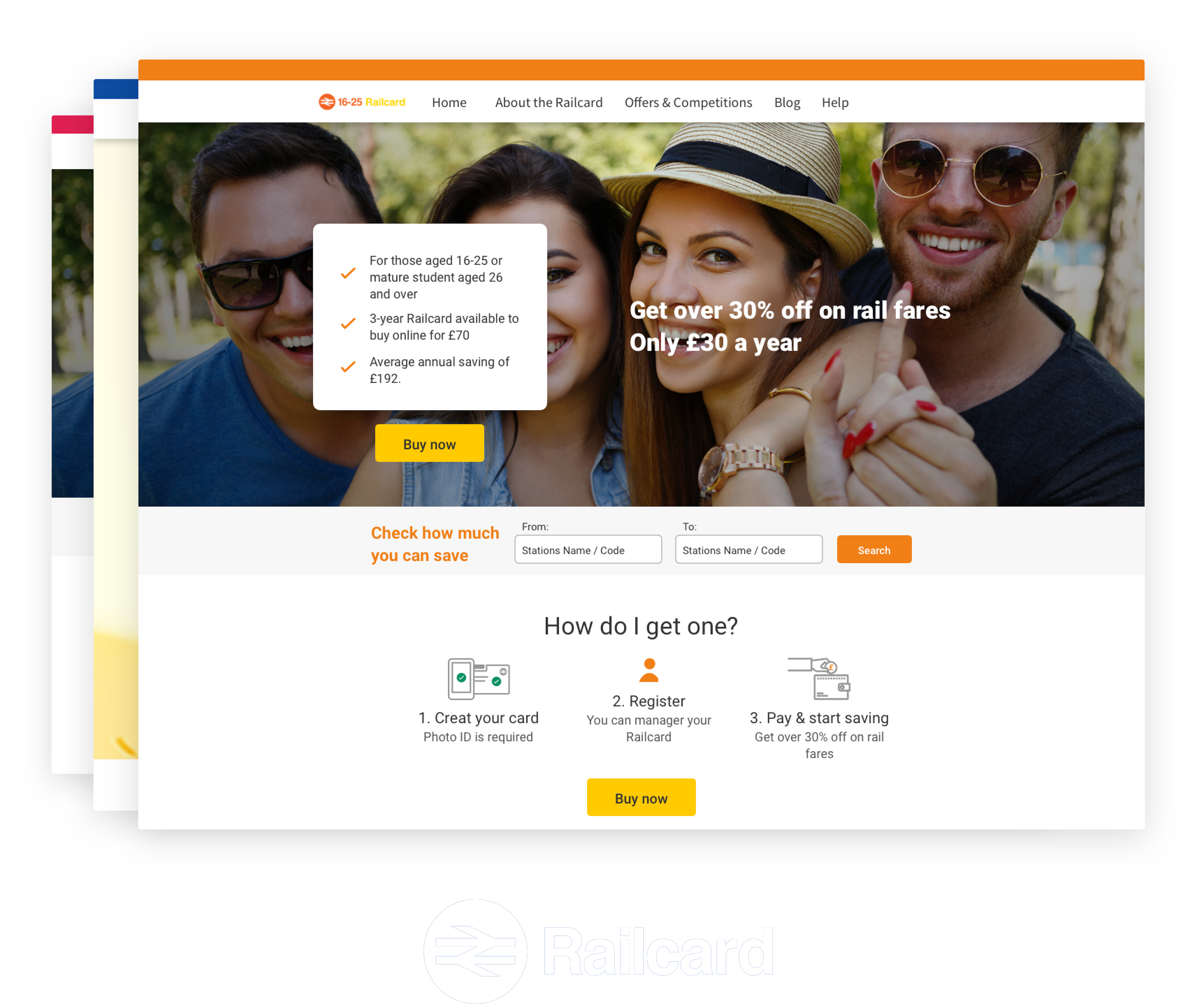 Railcards cover
